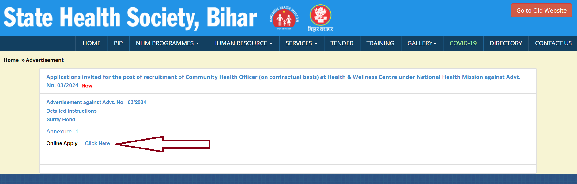 bihar-community-health-officer-2024-apply-online